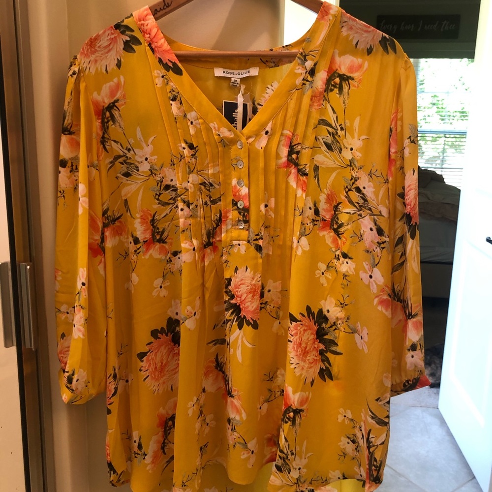 Floral Print Blouse